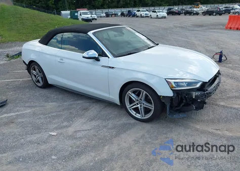 2018 Audi S5 3.0T Premium Plus z USA, uszkodzony, nr VIN WAU24GF50JN009209